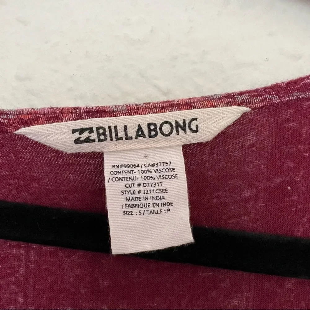 Billabong See the Sun Long Sleeve Bohemian Romper Size Small - Picture 8 of 10